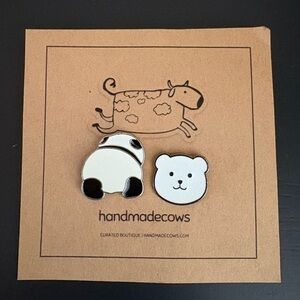 Enamel Pins:  2 Bears